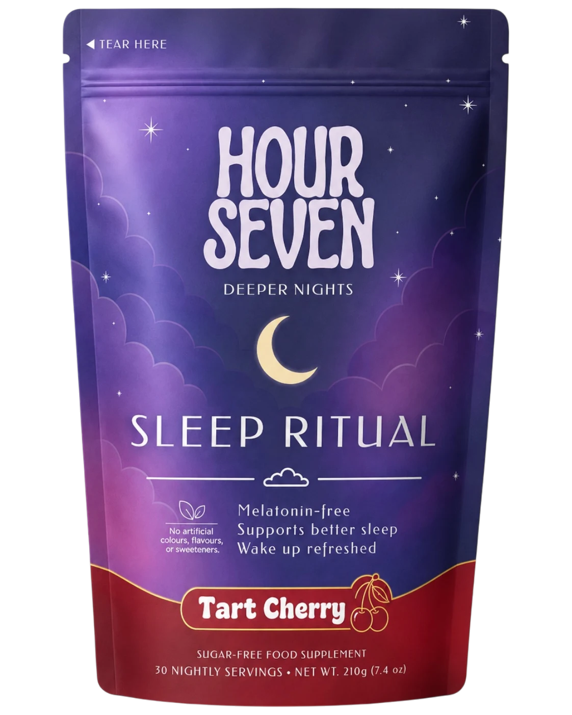 Hour Seven tart cherry magnesium sleep drink pouch