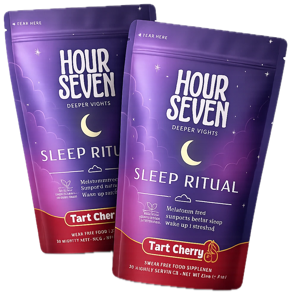 Hour Seven Tart Cherry Magnesium Sleep Drink pouch