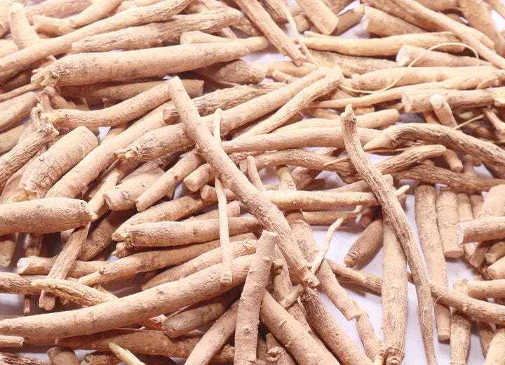 Dried ashwagandha root