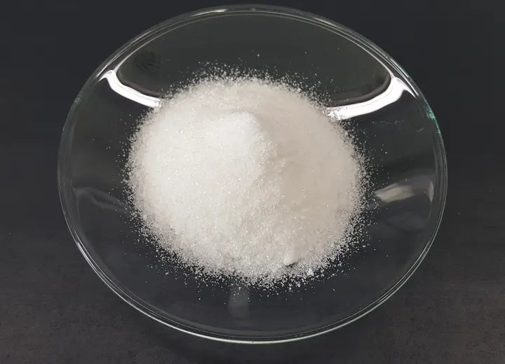 Crystalline glycine powder