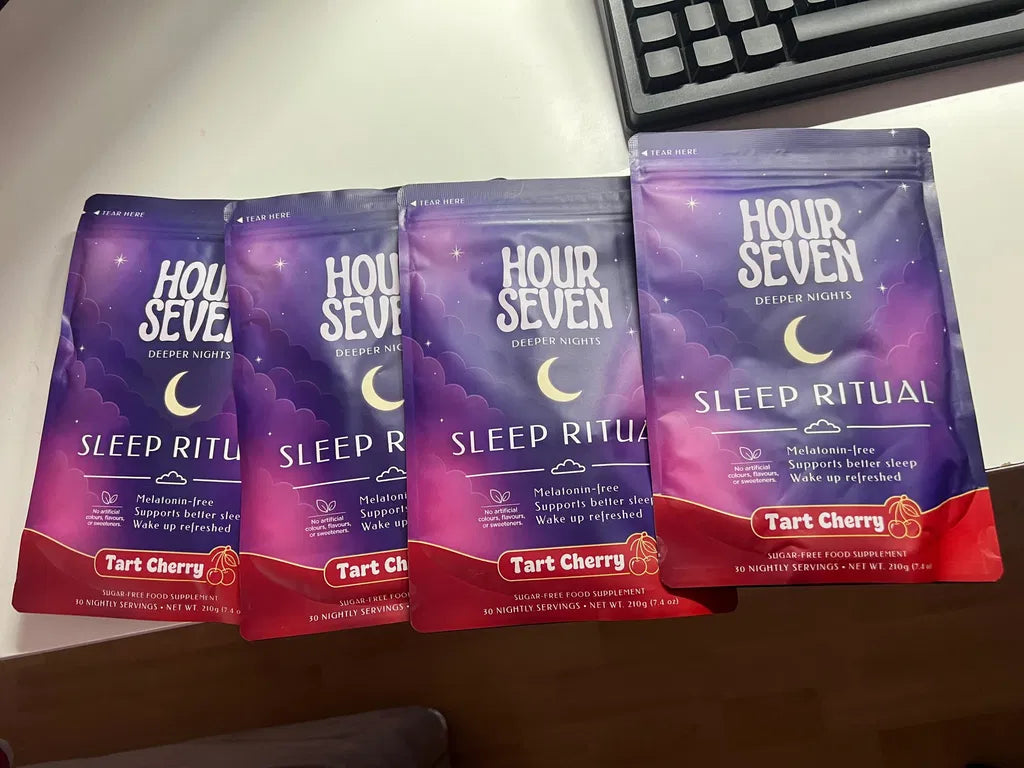 Hour Seven Sleep Ritual in tart cherry